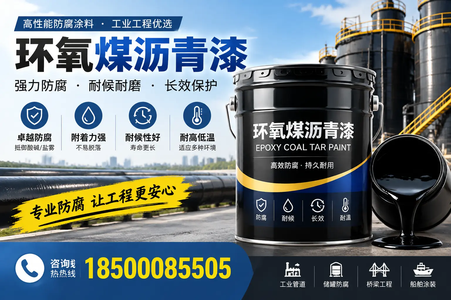 环氧煤沥青漆的施工方法与注意事项，确保在嘉兴顺利完成