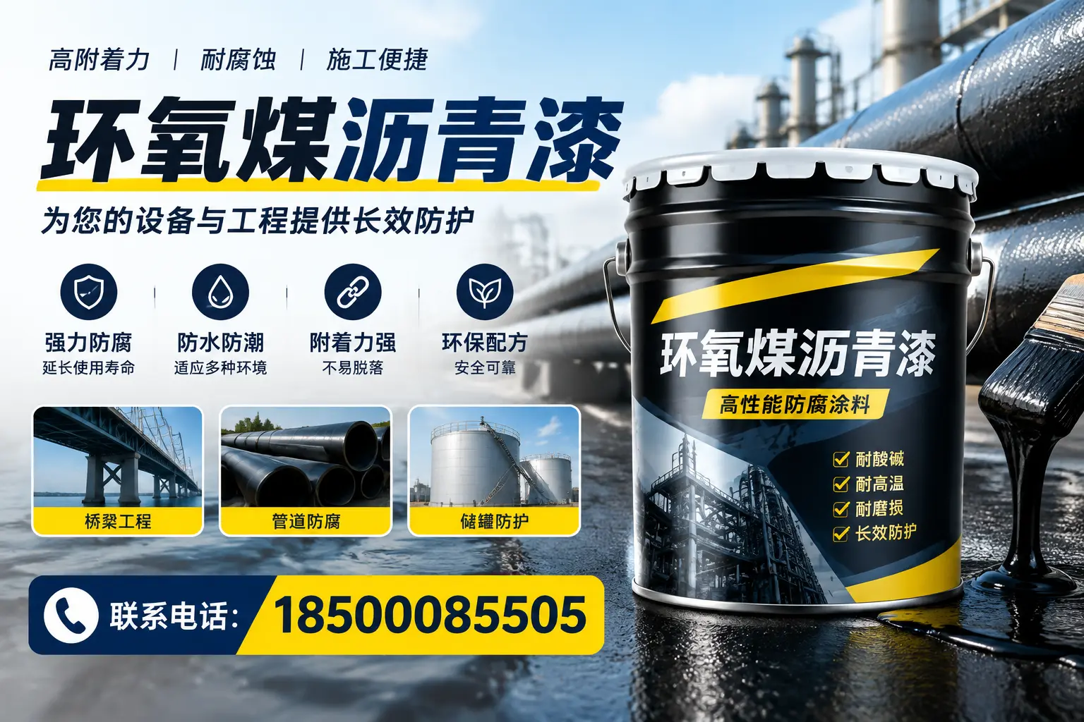 环氧煤沥青漆与其他涂料的对比分析，助力嘉兴企业决策